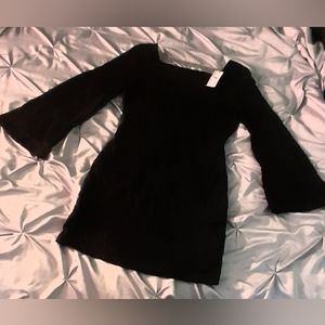 FOREIGN EXCHANGE Black Backless Dress